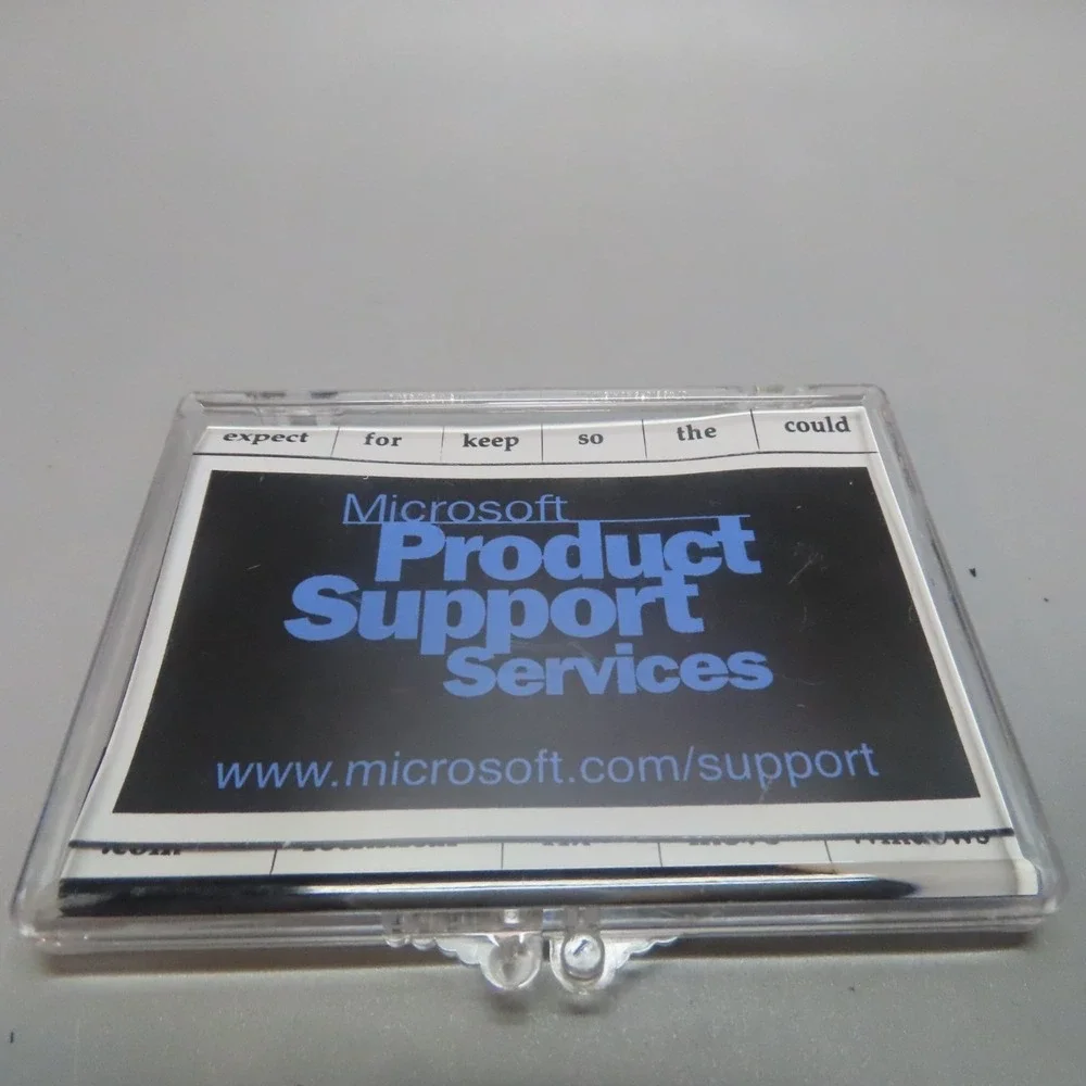 Tech Industry‎ Keychain Advertising Lot 1990s Microsoft